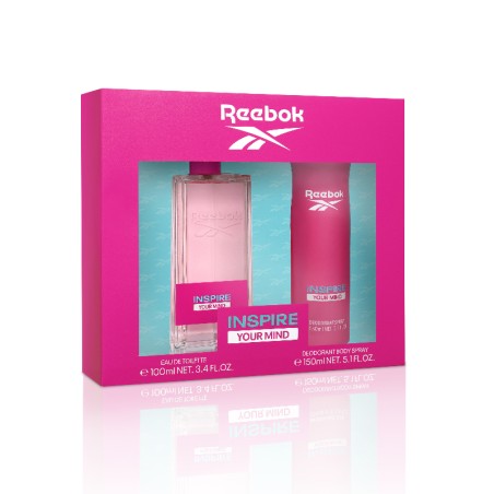 Reebok Inspire For Her Eau De Toilette 100ml + Deodorant Spray 150ml