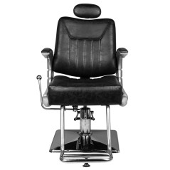 Πολυθρόνα barber Hair System SM182 Μαύρη