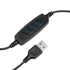 Φωτιστικό γραφείου LED Snake Ring Black