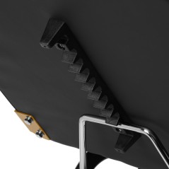Fotel kosmetyczny 557G z kuwetami zÅ‚oto czarny