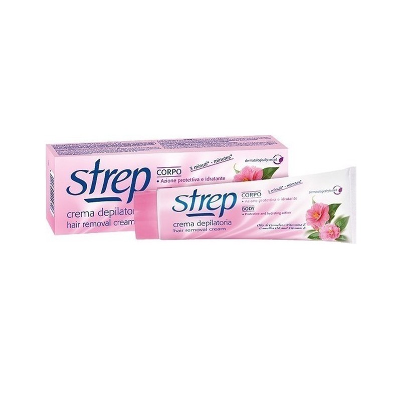 Κρέμα Αποτρίχωσης Σώματος Strep με Καμέλια 150ml Κρέμα Αποτρίχωσης Σώματος Strep με Καμέλια 150ml