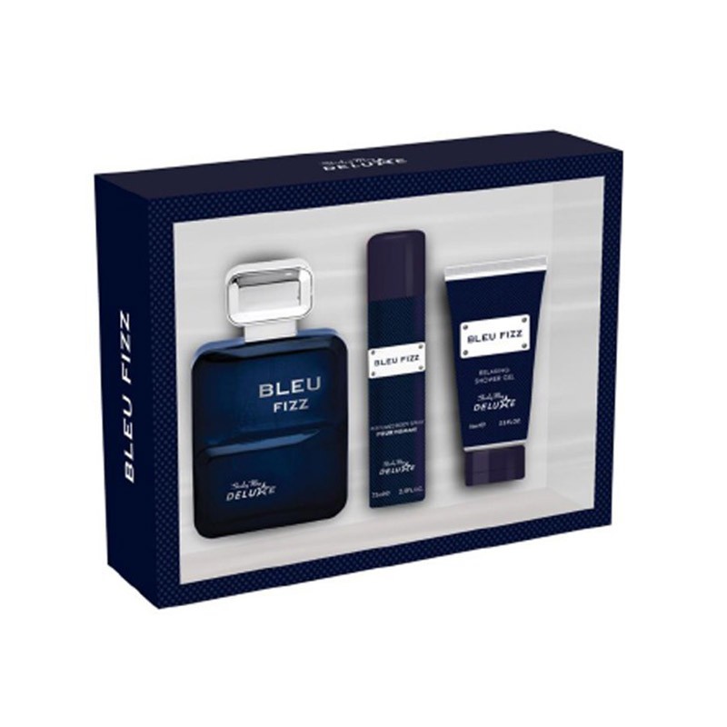 Bleu Fizz Gift Set EDT + Body spray + Shower Gel Bleu Fizz Gift Set EDT + Body spray + Shower Gel