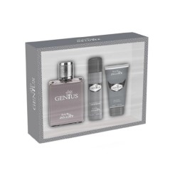 Genius Gift Set EDT + Body spray + Shower Gel
