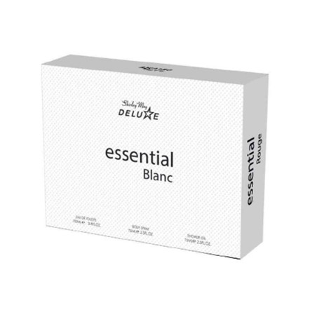 Essential Blanc Gift Set EDT + Body spray + Shower Gel