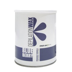 Κερί Αποτρίχωσης Blueberry με TiO2 Τιτάνιο Δοχείο 800ml