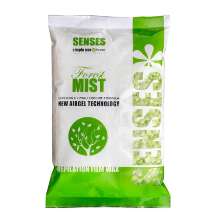 Υποαλλεργικό Κερί Αποτρίχωσης Senses Forest Mist Σε Σταγόνες Χωρίς Ταινία 800gr