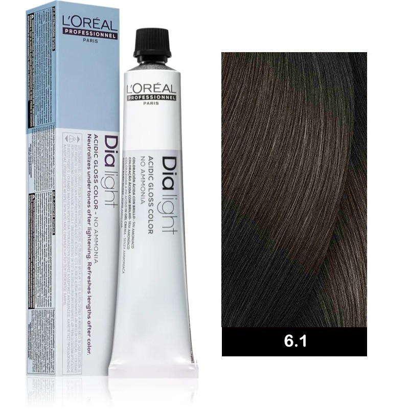 L’oreal Professionnel Dia Light 50ml N°6.1 Ξανθό Σκούρο Σαντρέ