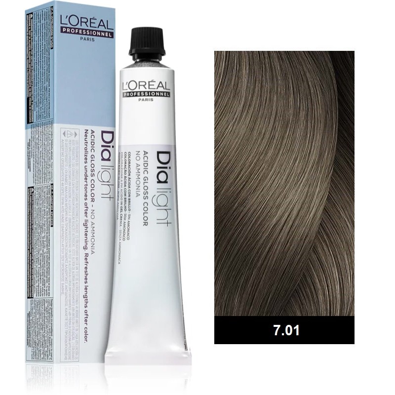 L’oreal Professionnel Dia Light 50ml N°7.01 Φυσικό Ξανθό του Πάγου