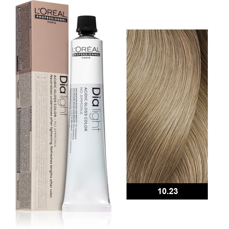 L’oreal Professionnel Dia Light 50ml N°10.23 Milkshake Περλέ Χρυσό