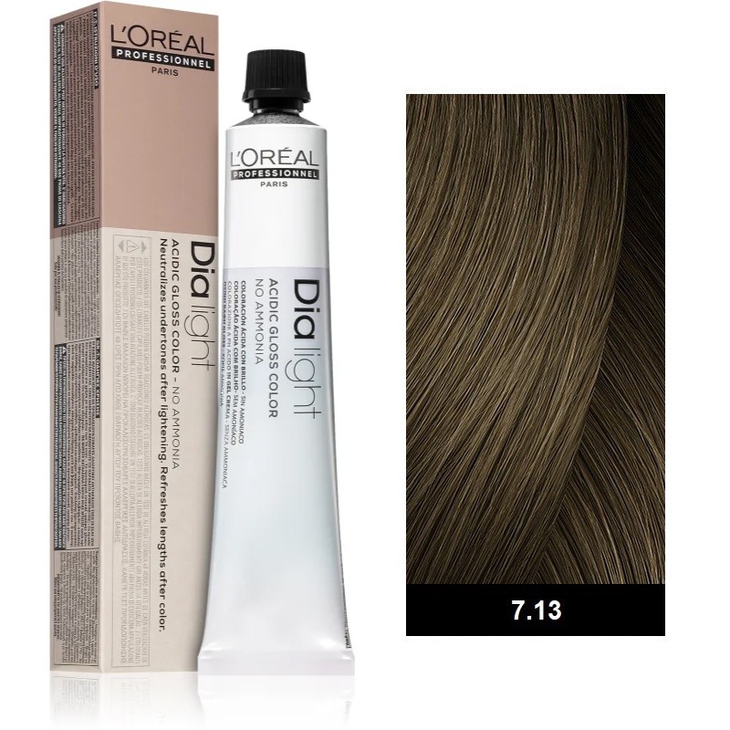 L’oreal Professionnel Dia Light 50ml N°7.13 Ξανθό Σαντρέ Ντορέ