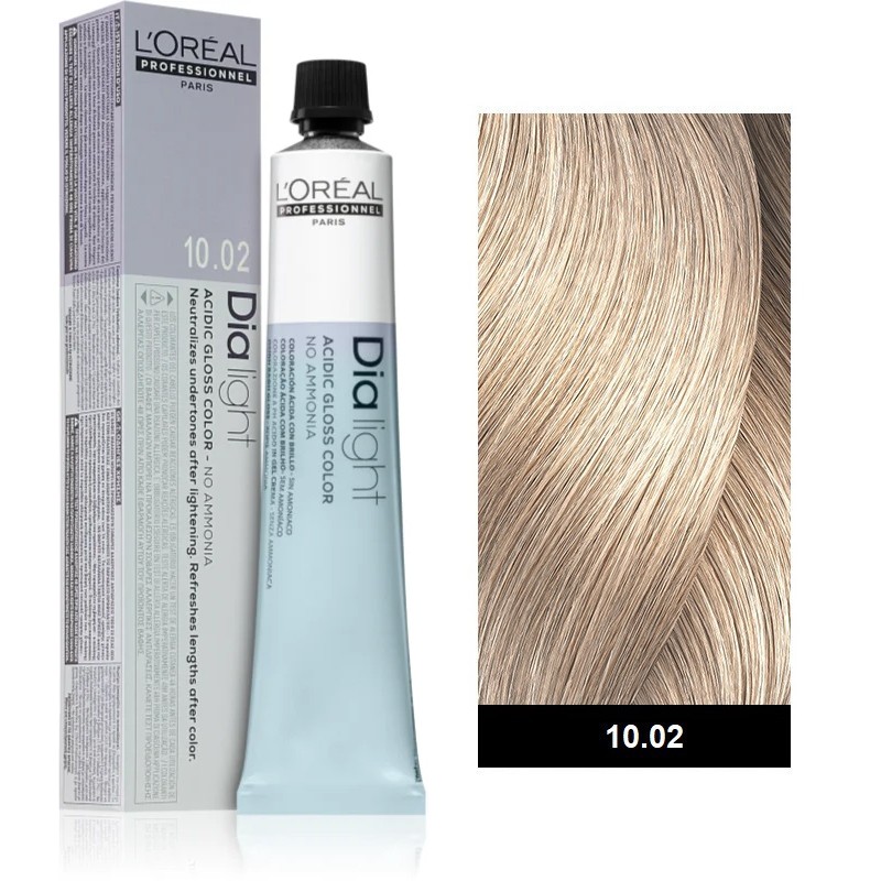 L’oreal Professionnel Dia Light 50ml N°10.02 Milkshake Φυσικό Περλέ