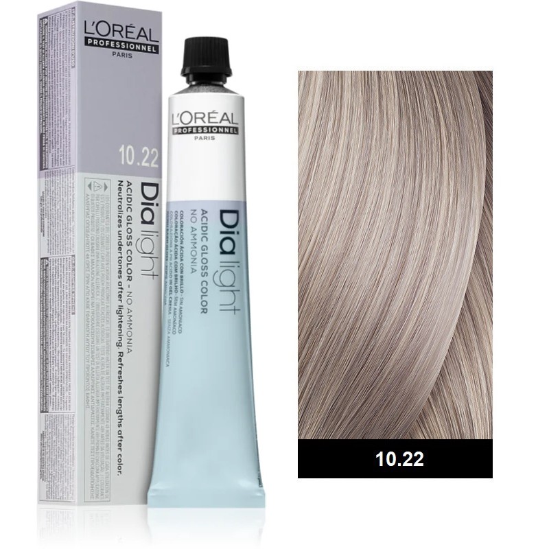 L’oreal Professionnel Dia Light 50ml N°10.22 Κατάξανθο Ιριζέ Βαθύ