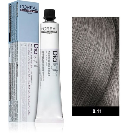 L’oreal Professionnel Dia Light 50ml N°8.11 Milkshake Σταχτί