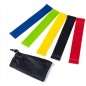 Set 5 Λάστιχα γυμναστικής 60x5cm Rea Mini Loop Band Μπλε-Κίτρινο-Πράσινο-Κοκκινο-Μαύρο