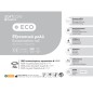 Eco Standard 2ply Χαρτί & PE Εξεταστικό ρολό 58cm x 50m - Eco λευκό