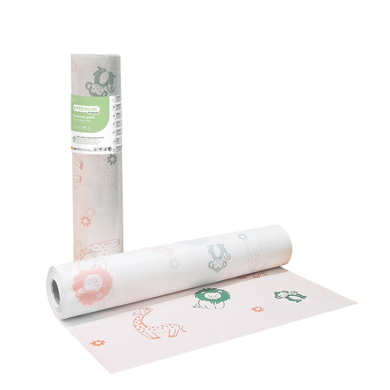 Premium Standard 2ply Χαρτί & PE Εξεταστικό ρολό 58cm x 50m - Kids