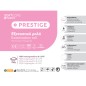 Prestige Standard Εξεταστικό Ρολό Non woven + Πλαστικό Λευκό - 68cm x 50m