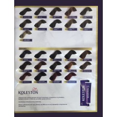 wella koleston χρωματολογιο