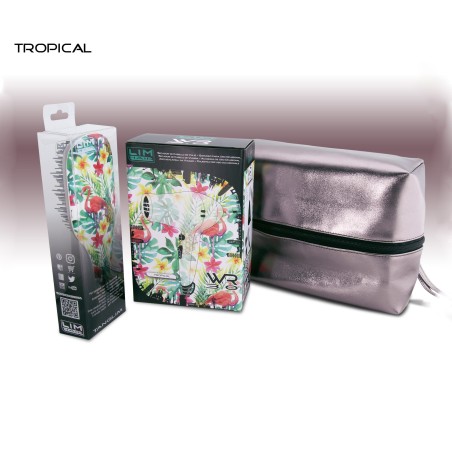 Πιστολάκι Μαλλιών Lim WR και βούρτσα Tanglim free Pack W' 22 - Tropical