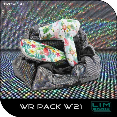 Πιστολάκι Μαλλιών Lim WR και βούρτσα Tanglim free Pack W' 21 - Tropical