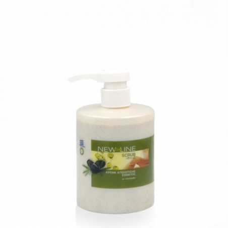 Κρέμα Απολέπισης Σώματος New Line Ελαιόλαδο 500ml