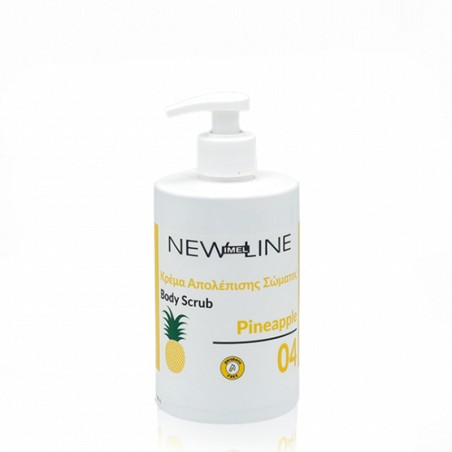 Κρέμα Απολέπισης Σώματος New Line Ανανάς 500ml