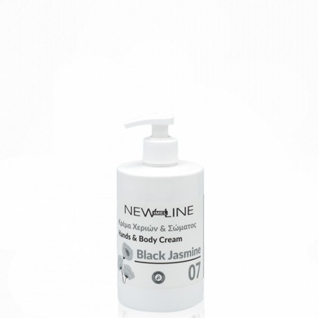 Κρέμα Χεριών & Σώματος New Line Μαύρο Γιασεμί 500ml