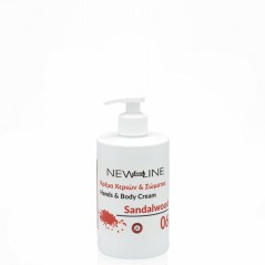 Κρέμα Χεριών & Σώματος New Line Σανδαλόξυλο 500ml