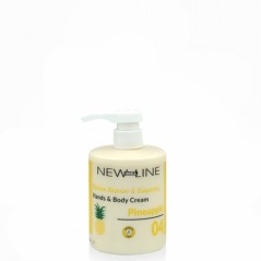 Κρέμα Χεριών & Σώματος New Line Ανανάς 500ml