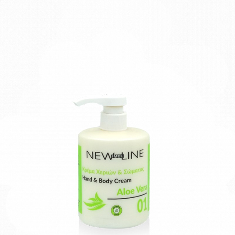 Κρέμα Χεριών & Σώματος New Line Αλόη Βέρα 500ml Κρέμα Χεριών & Σώματος New Line Αλόη Βέρα 500ml