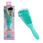 Βούρτσα Ξεμπερδέματος Χτενίσματος σε Πράσινο Χρώμα Βούρτσα Ξεμπερδέματος Χτενίσματος σε Πράσινο Χρώμα