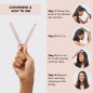 Hair Clip Rollers για Δημιουργία μπούκλας χωρίς θερμότητα 3 τεμ.
