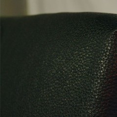 ΚΑΝΑΠΕΣ ΚΡΕΒΑΤΙ 2ΘΕΣΙΟΣ FB93030.02 ΜΕ ΤΕΧΝΟΔΕΡΜΑ ΜΑΥΡΟ 155x85x95Υεκ