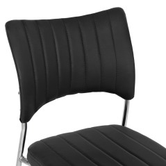 ΚΑΡΕΚΛΑ ΕΠΙΣΚΕΠΤΗ FB91071.01 ΜΑΥΡΗ 47x54x84 εκ.