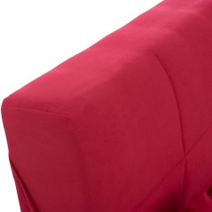 ΚΑΝΑΠΕΣ ΚΡΕΒΑΤΙ 3ΘΕΣΙΟΣ ΜΕ ΥΦΑΣΜΑ ΦΟΥΞΙΑ FB93067.04 192x74x82 εκ.