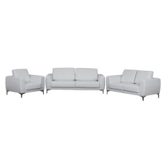 ΣΕΤ ΣΑΛΟΝΙΟΥ 3ΤΜΧ ΜΕ ΛΕΥΚΟ PU FB910329.01