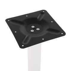 ΒΑΣΗ ΜΕΤΑΛΛΙΚΗ ΛΕΥΚΗ ΜΑΤ 40X40X72Υεκ. FB9414.12