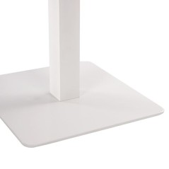 ΒΑΣΗ ΜΕΤΑΛΛΙΚΗ ΛΕΥΚΗ ΜΑΤ 40X40X72Υεκ. FB9414.12