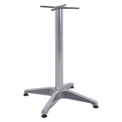 ΒΑΣΗ ΑΛΟΥΜΙΝΙΟΥ 4ΝΥΧΗ 58X58Χ68,5Υεκ. ΜΕ ΣΤΑΥΡΟ 28x28εκ. FB9447 ΧΡΩΜΙΟΥ