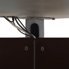 ΓΡΑΦΕΙΟ ΕΠΑΓΓΕΛΜΑΤΙΚΟ FB92043.12L WENGE ΑΡΙΣΤΕΡΗ ΓΩΝΙΑ 160X120X75Υ εκ.