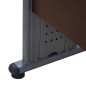 ΓΡΑΦΕΙΟ ΕΠΑΓΓΕΛΜΑΤΙΚΟ FB92043.12L WENGE ΑΡΙΣΤΕΡΗ ΓΩΝΙΑ 160X120X75Υ εκ.