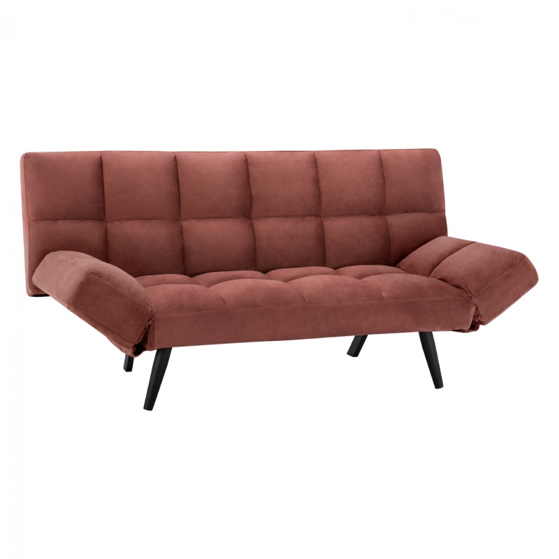 ΚΑΝΑΠΕΣ ΚΡΕΒΑΤΙ 3ΘΕΣΙΟΣ ΑΠΟ ΒΕΛΟΥΔΟ ΣΑΠΙΟ ΜΗΛΟ FB93167.02 182Χ80Χ88Υ εκ.