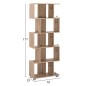 ΒΙΒΛΙΟΘΗΚΗ ΜΕΛΑΜΙΝΗΣ FB92385.02 SONAMA 70x25x177Υ εκ. ΒΙΒΛΙΟΘΗΚΗ ΜΕΛΑΜΙΝΗΣ FB92385.02 SONAMA 70x25x177Υ εκ.