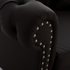 ΚΑΝΑΠΕΣ 2ΘΕΣΙΟΣ ΣΕ ΧΡΩΜΑ ΚΑΦΕ CIELLE FB93184.03 152x85x80 εκ.