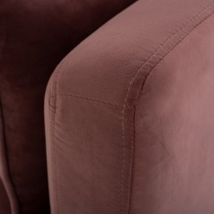 ΚΑΝΑΠΕΣ 2ΘΕΣΙΟΣ ΣΑΠΙΟ ΜΗΛΟ ΒΕΛΟΥΔΟ & ΜΕΤΑΛ ΠΟΔΙΑ ΧΡΥΣΑ FB93136.22 152x84x95 εκ.