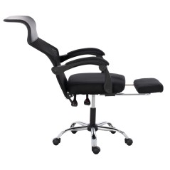 ΚΑΡΕΚΛΑ ΓΡΑΦΕΙΟΥ ΜΑΥΡΗ FB91159.01 57x57x122 εκ.