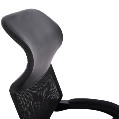 ΚΑΡΕΚΛΑ ΓΡΑΦΕΙΟΥ ΜΑΥΡΗ FB91159.01 57x57x122 εκ.