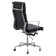 ΚΑΡΕΚΛΑ ΓΡΑΦΕΙΟΥ SUPERIOR ΜΕ ΣΚΕΛΕΤΟ ΑΛΟΥΜΙΝΙΟΥ ΜΑΥΡΗ FB91172.01 62x70x115 εκ.