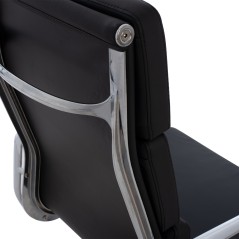 ΚΑΡΕΚΛΑ ΓΡΑΦΕΙΟΥ SUPERIOR ΜΕ ΣΚΕΛΕΤΟ ΑΛΟΥΜΙΝΙΟΥ ΜΑΥΡΗ FB91172.01 62x70x115 εκ.