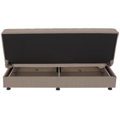 ΚΑΝΑΠΕΣ ΚΡΕΒΑΤΙ ΤΡΙΘΕΣΙΟΣ ΜΠΕΖ FB93239.04 180x72x77Υ εκ.